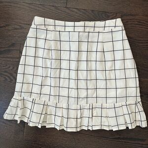 Muna plaid skirt